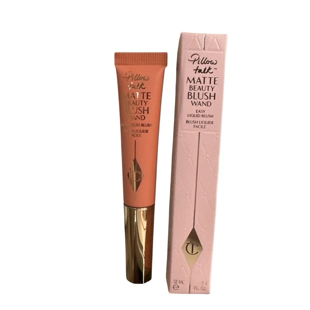 Charlotte Tilbury Pillow Talk Matte Beauty Blush Wand Peach Pop 12ml New in‎ Box